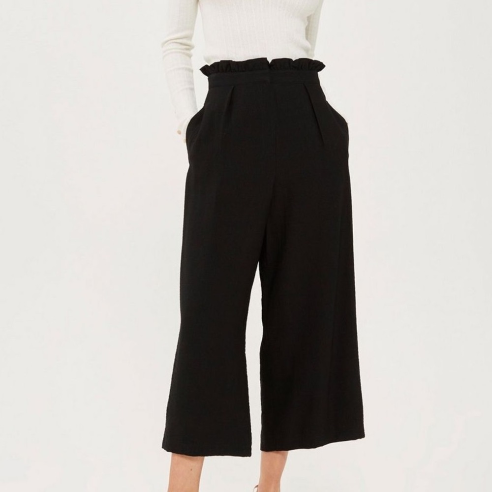 Topshop Ruffle Top Pants